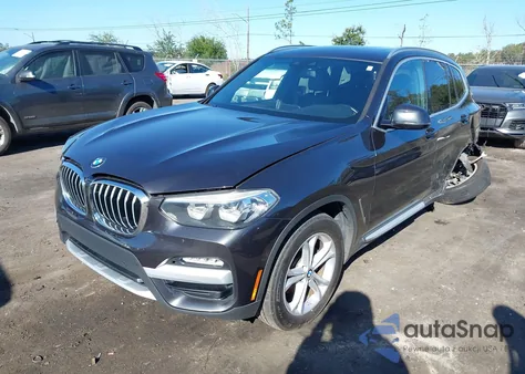 2019 BMW X3 Sdrive30I from USA, damaged, VIN 5UXTR7C55KLF36738